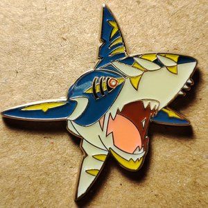 Mega Sharpedo Official Pokemon Lapel Pin